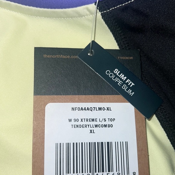 North Face Yellow top - Picture 3 of 3